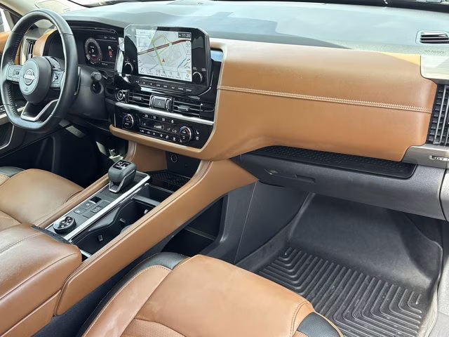 2023 Deep Ocean Blue Pearl Nissan Pathfinder Platinum 4X4 SUV