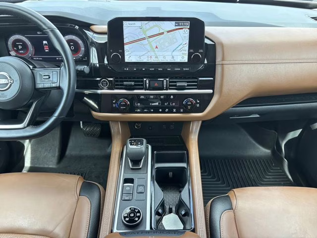 2023 Deep Ocean Blue Pearl Nissan Pathfinder Platinum 4X4 SUV