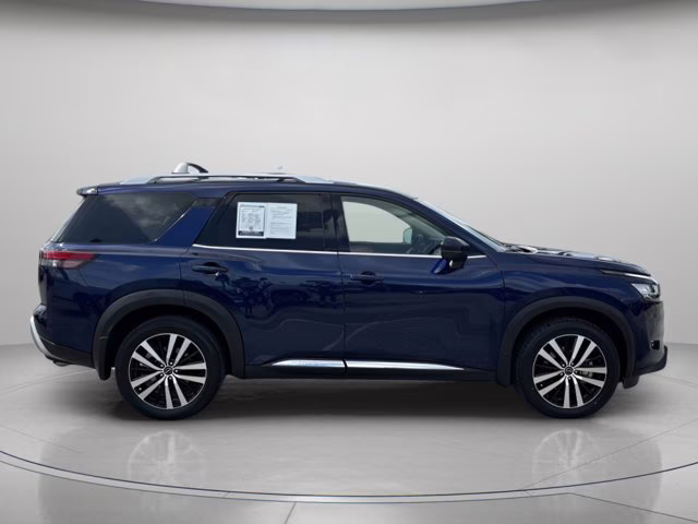 2023 Deep Ocean Blue Pearl Nissan Pathfinder Platinum 4X4 SUV