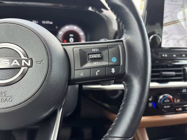 2023 Deep Ocean Blue Pearl Nissan Pathfinder Platinum 4X4 SUV