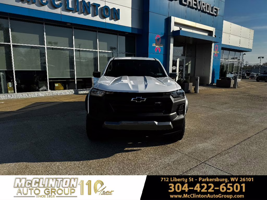 2026 Summit White Chevrolet Colorado 4WD Trail Boss 4X4 Truck