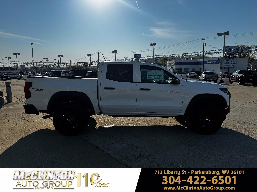 2026 Summit White Chevrolet Colorado 4WD Trail Boss 4X4 Truck