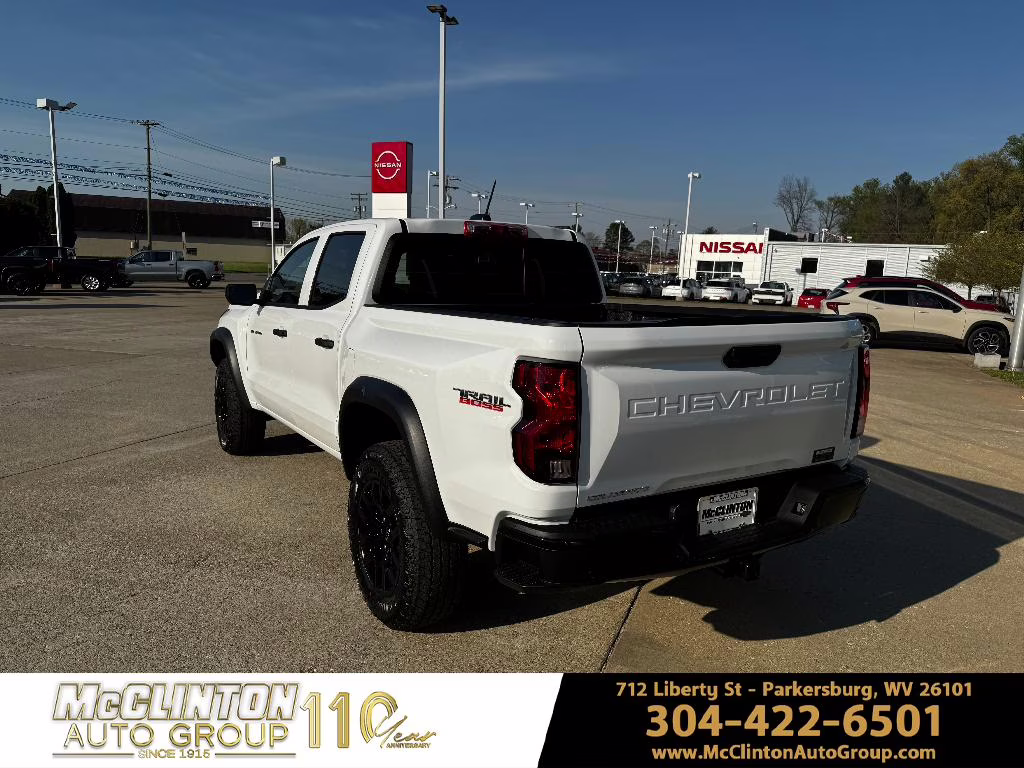 2026 Summit White Chevrolet Colorado 4WD Trail Boss 4X4 Truck