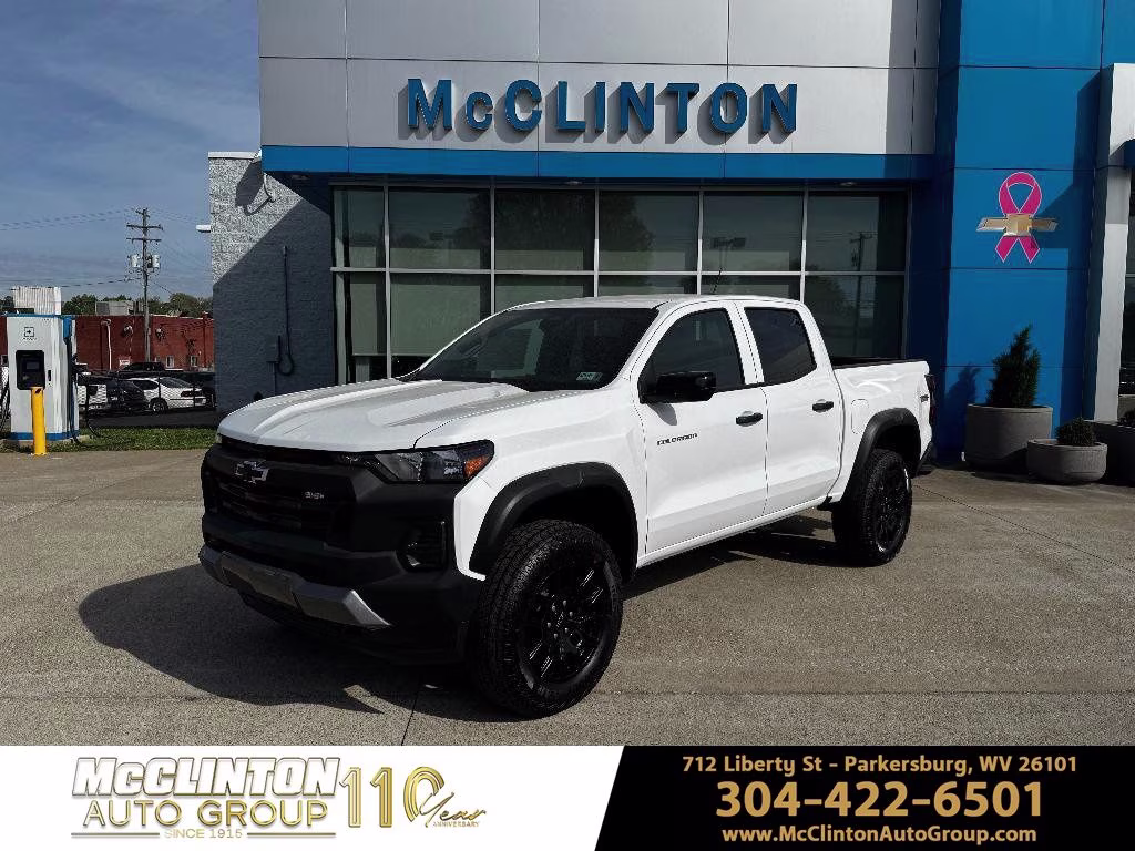 2026 Summit White Chevrolet Colorado Trail Boss 4X4 Truck