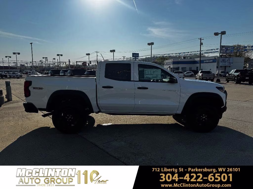 2026 Summit White Chevrolet Colorado Trail Boss 4X4 Truck