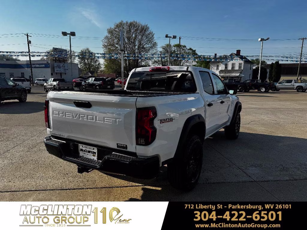 2026 Summit White Chevrolet Colorado Trail Boss 4X4 Truck