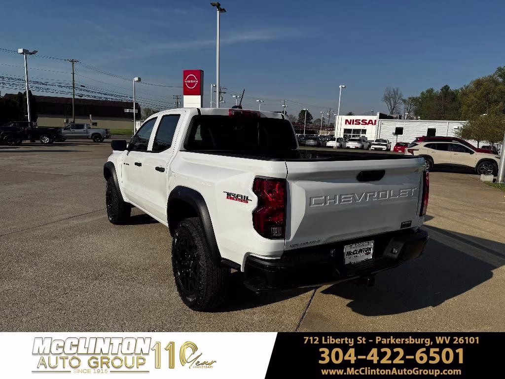 2026 Summit White Chevrolet Colorado Trail Boss 4X4 Truck