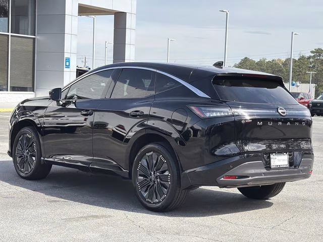 2025 Super Black Nissan Murano Platinum AWD SUV