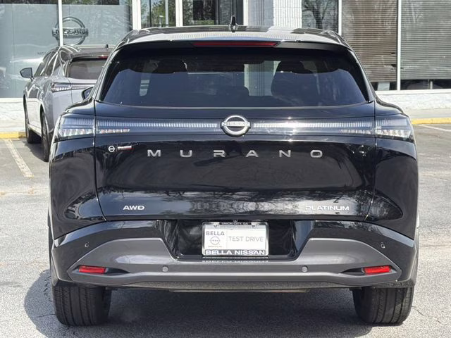 2025 Super Black Nissan Murano Platinum AWD SUV