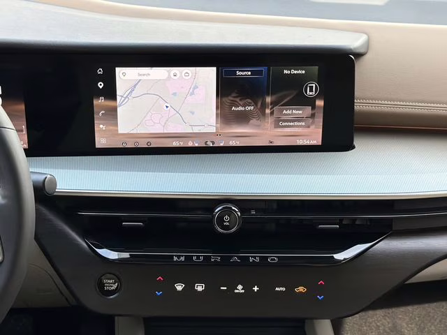 2025 Super Black Nissan Murano Platinum AWD SUV