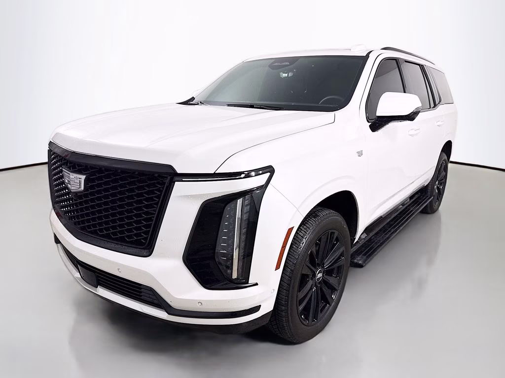 2025 Crystal White Tricoat Cadillac Escalade Sport 4X4 SUV