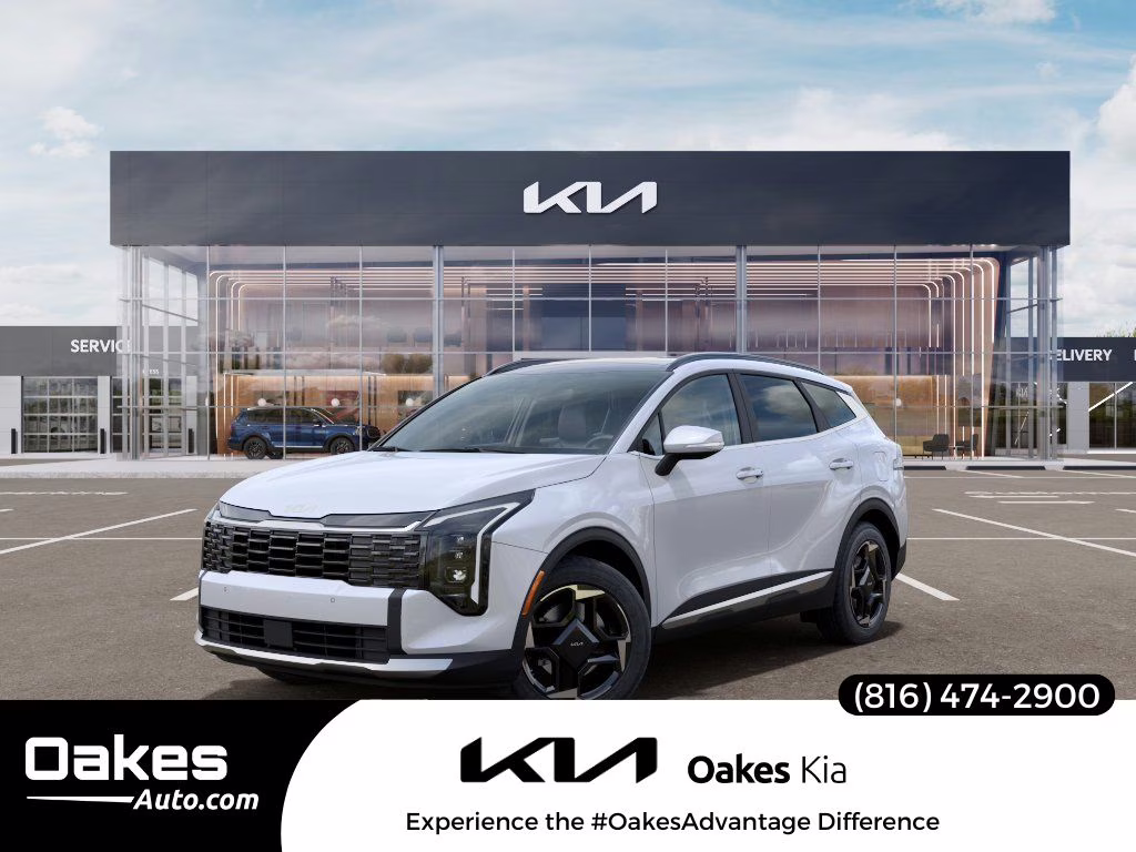 2026 Glacial White Pearl Kia Sportage EX FWD SUV