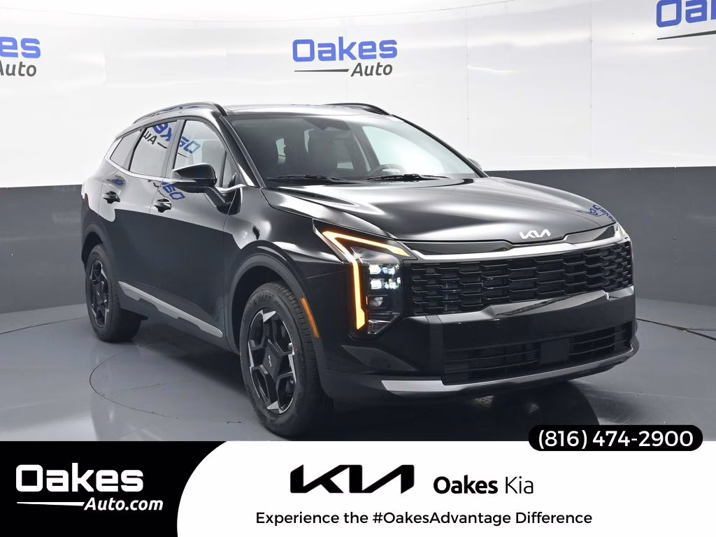 2026 Ebony Black Kia Sportage EX AWD SUV