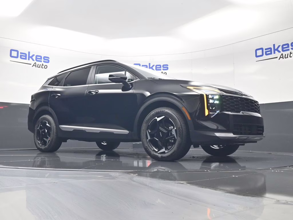 2026 Ebony Black Kia Sportage EX AWD SUV