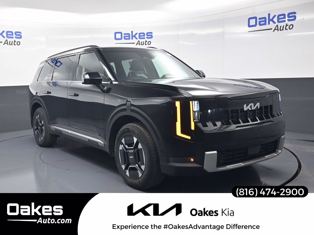 2027 Ebony Black Kia Telluride Hybrid EX AWD SUV