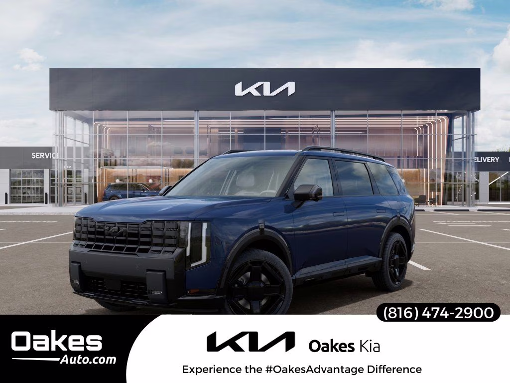 2027 Midnight Lake Blue Kia Telluride Hybrid X-Line SX Prestige AWD SUV