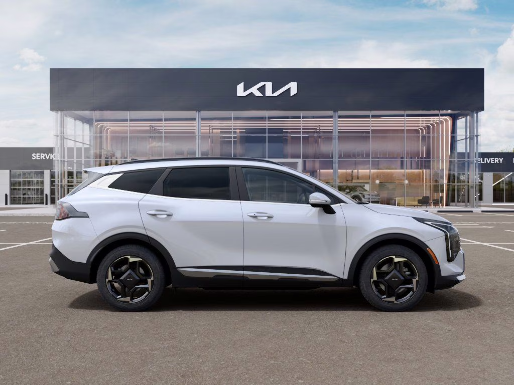 2026 Glacial White Pearl Kia Sportage EX FWD SUV