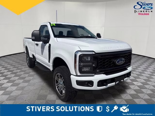2024 Oxford White Ford Super Duty F-350 SRW XL 4X4 Truck