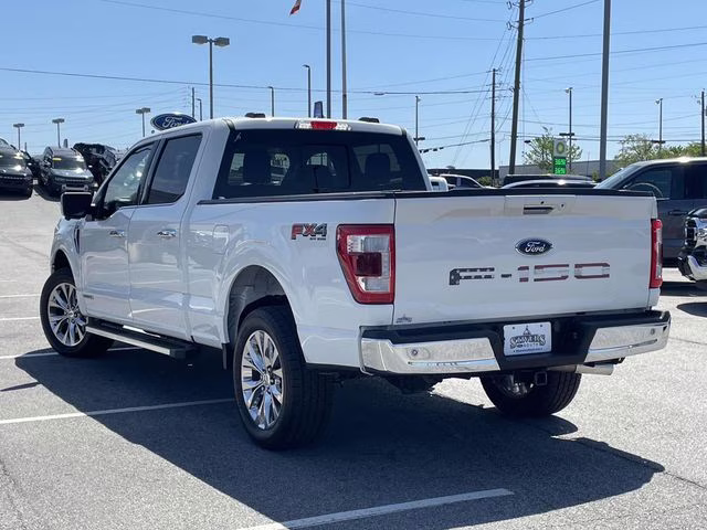 2023 White Metallic Ford F-150 Lariat 4X4 Truck