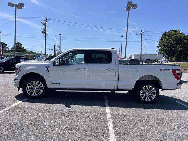 2023 White Metallic Ford F-150 Lariat 4X4 Truck