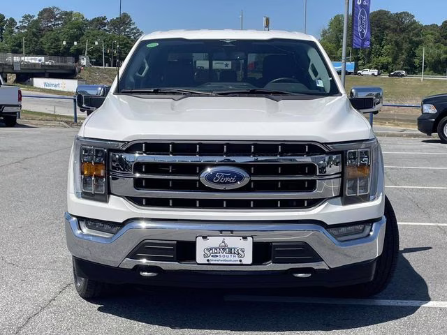 2023 White Metallic Ford F-150 Lariat 4X4 Truck