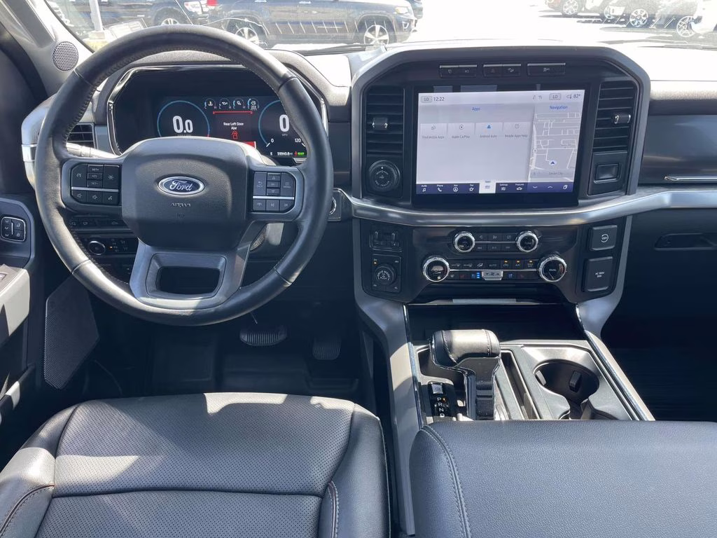 2023 White Metallic Ford F-150 Lariat 4X4 Truck