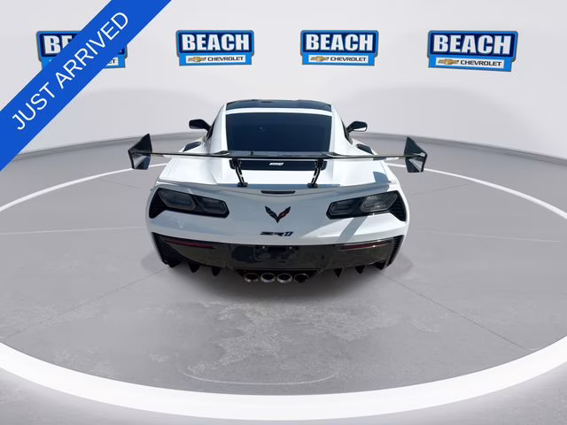 2019 Arctic White Chevrolet Corvette ZR1 RWD Coupe
