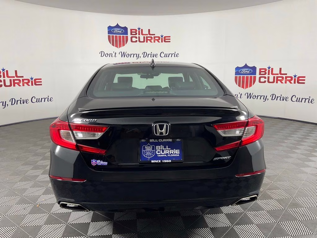2019 Crystal Black Honda Accord Sport FWD Sedan