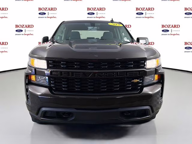 2019 Brown Metallic Chevrolet Silverado 1500 Custom 4X4 Truck