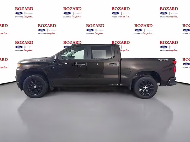 2019 Brown Metallic Chevrolet Silverado 1500 Custom 4X4 Truck