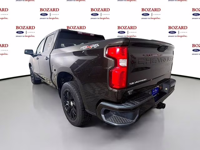 2019 Brown Metallic Chevrolet Silverado 1500 Custom 4X4 Truck