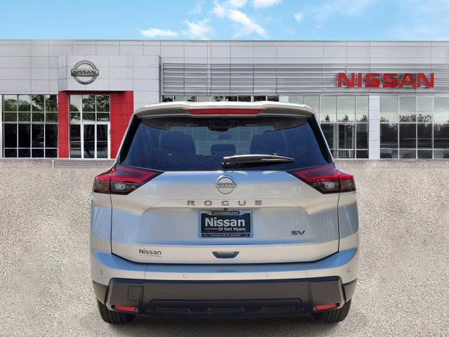 2024 Brilliant Silver Metallic Nissan Rogue SV FWD SUV