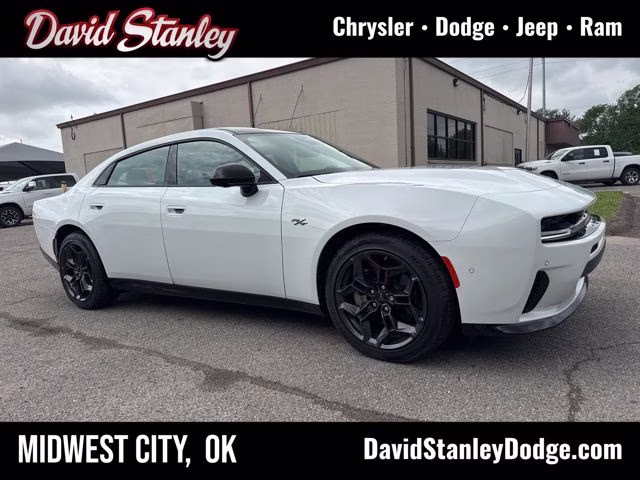 2026 Bright White Clearcoat Dodge Charger R/T AWD Sedan