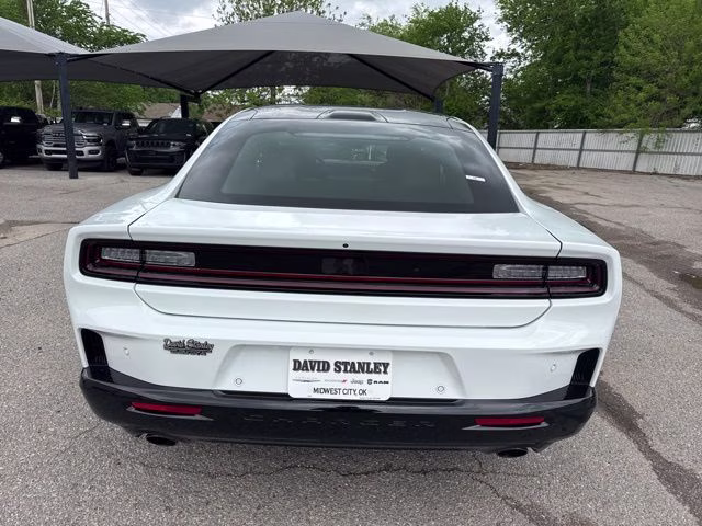 2026 Bright White Clearcoat Dodge Charger R/T AWD Sedan