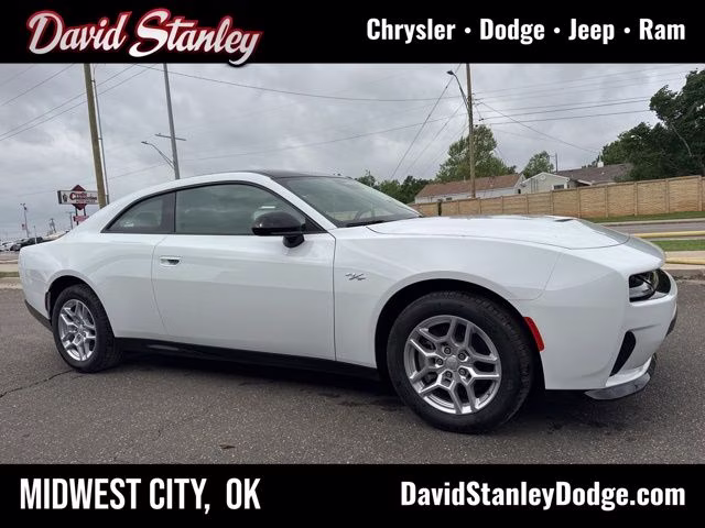 2026 Bright White Clearcoat Dodge Charger R/T AWD Coupe