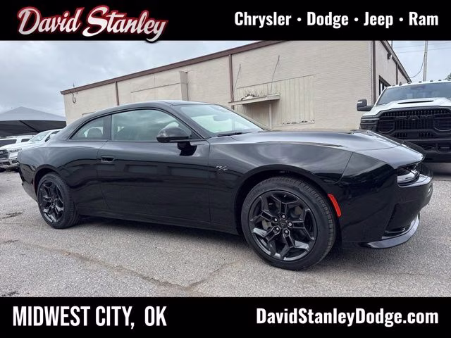2026 Diamond Black Crystal Pearlcoat Dodge Charger R/T AWD Coupe