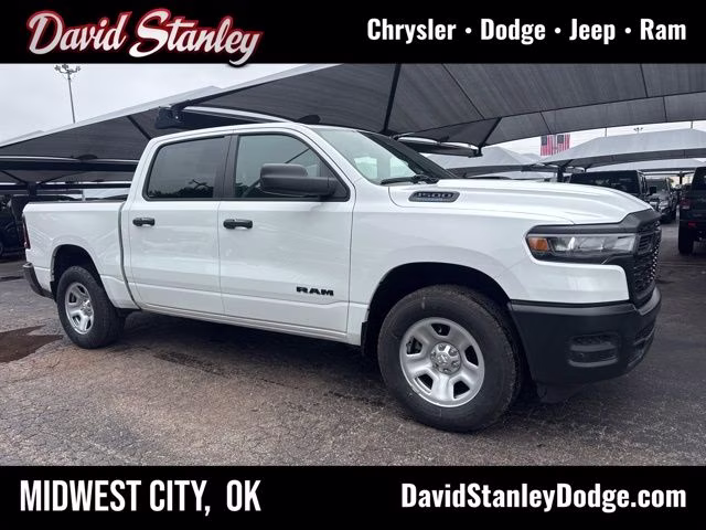 2026 Bright White Clearcoat Ram 1500 Tradesman 4X4 Truck