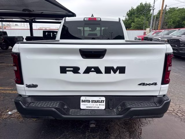 2026 Bright White Clearcoat Ram 1500 Tradesman 4X4 Truck