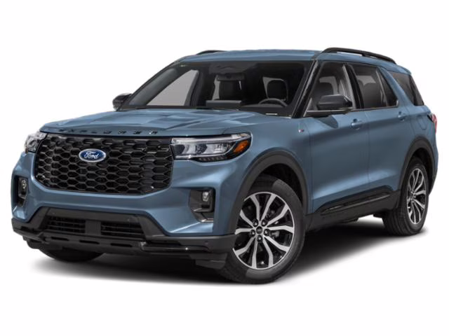 2026 Vapor Blue Ford Explorer ST-Line RWD SUV