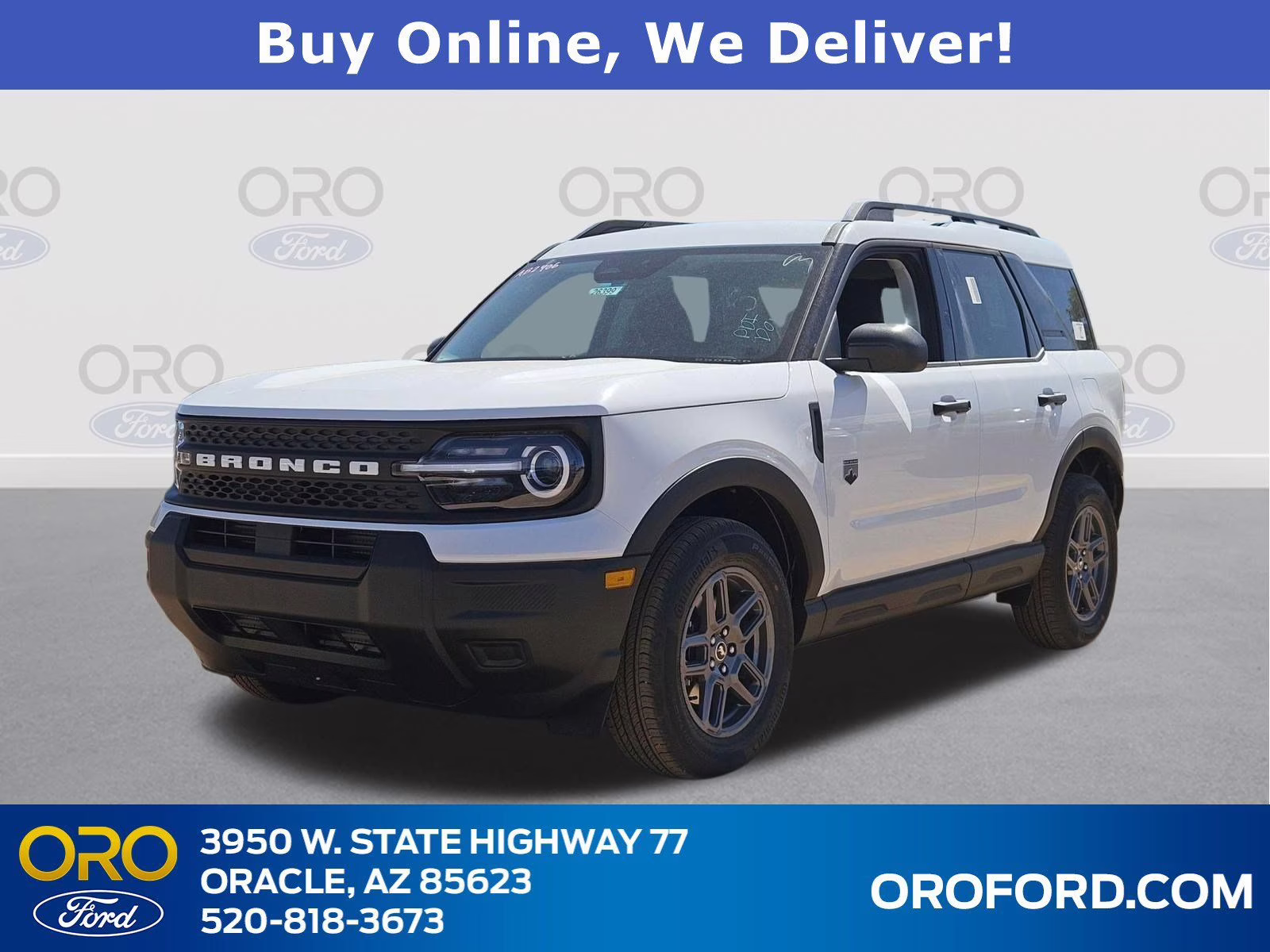 2026 Oxford White Ford Bronco Sport Big Bend 4X4 SUV