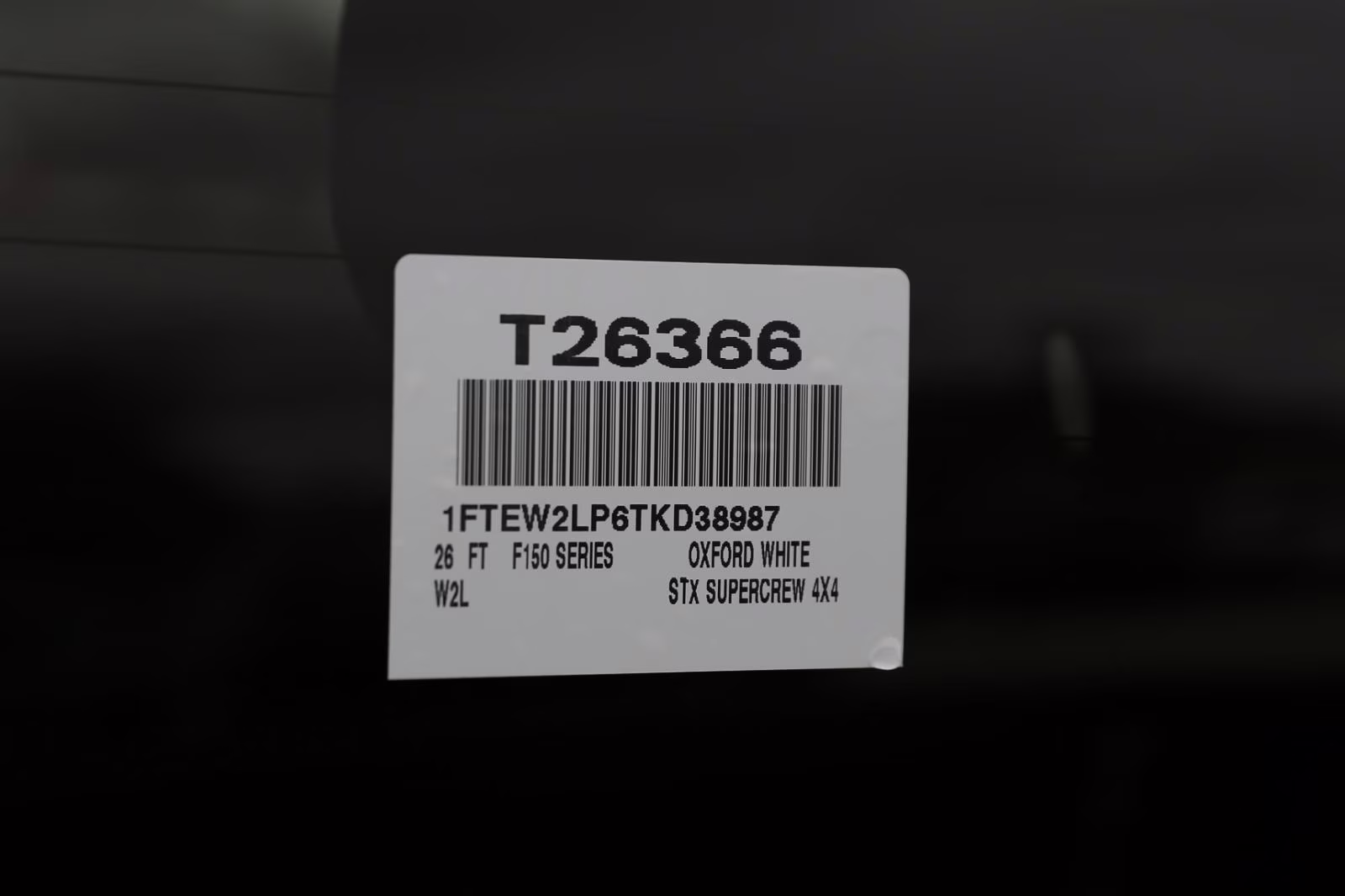 2026 Oxford White Ford F-150 STX 4X4 Truck