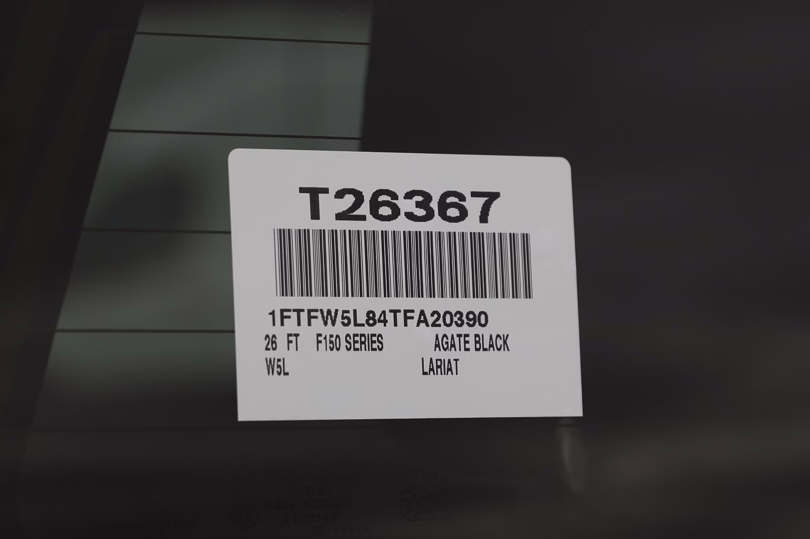 2026 Agate Black Metallic Ford F-150 LARIAT 4X4 Truck