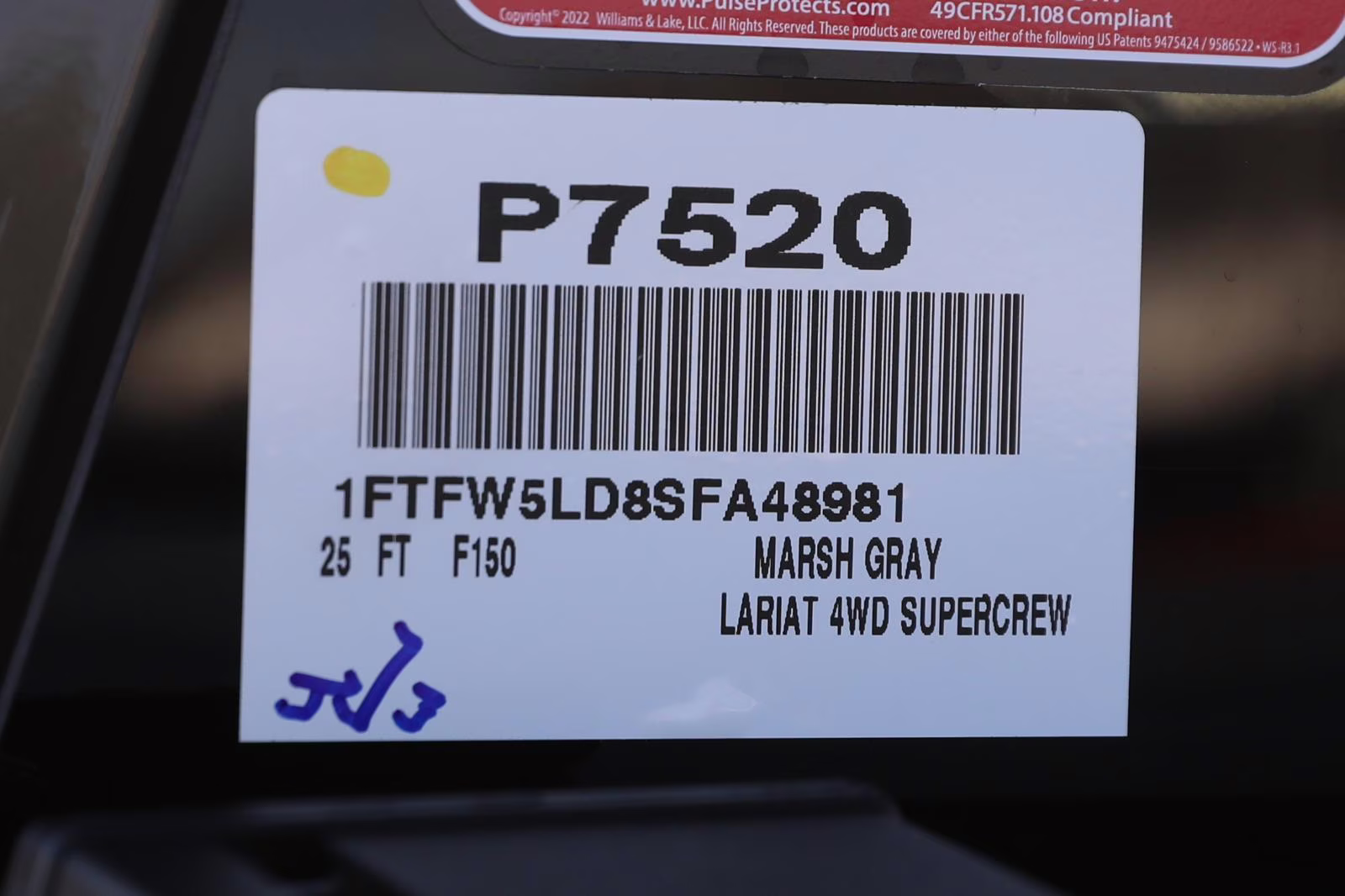 2025 Marsh Gray Ford F-150 LARIAT 4X4 Truck