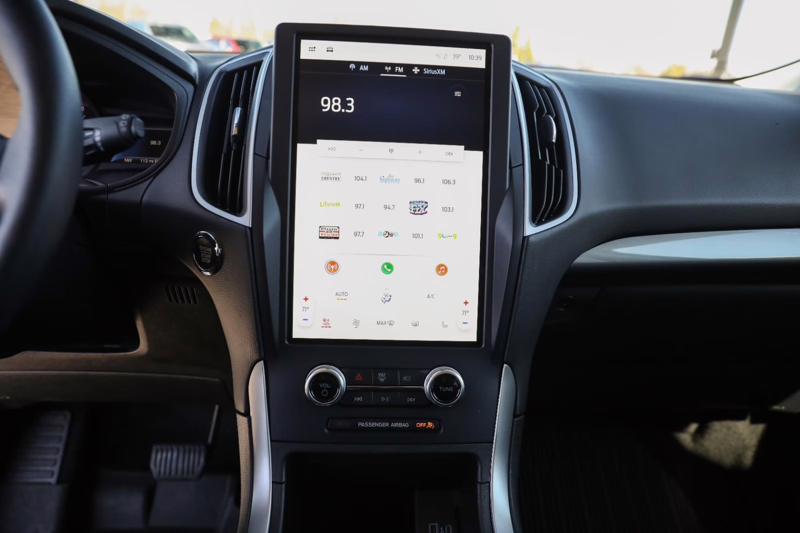 2023 Oxford White Ford Edge SEL AWD SUV