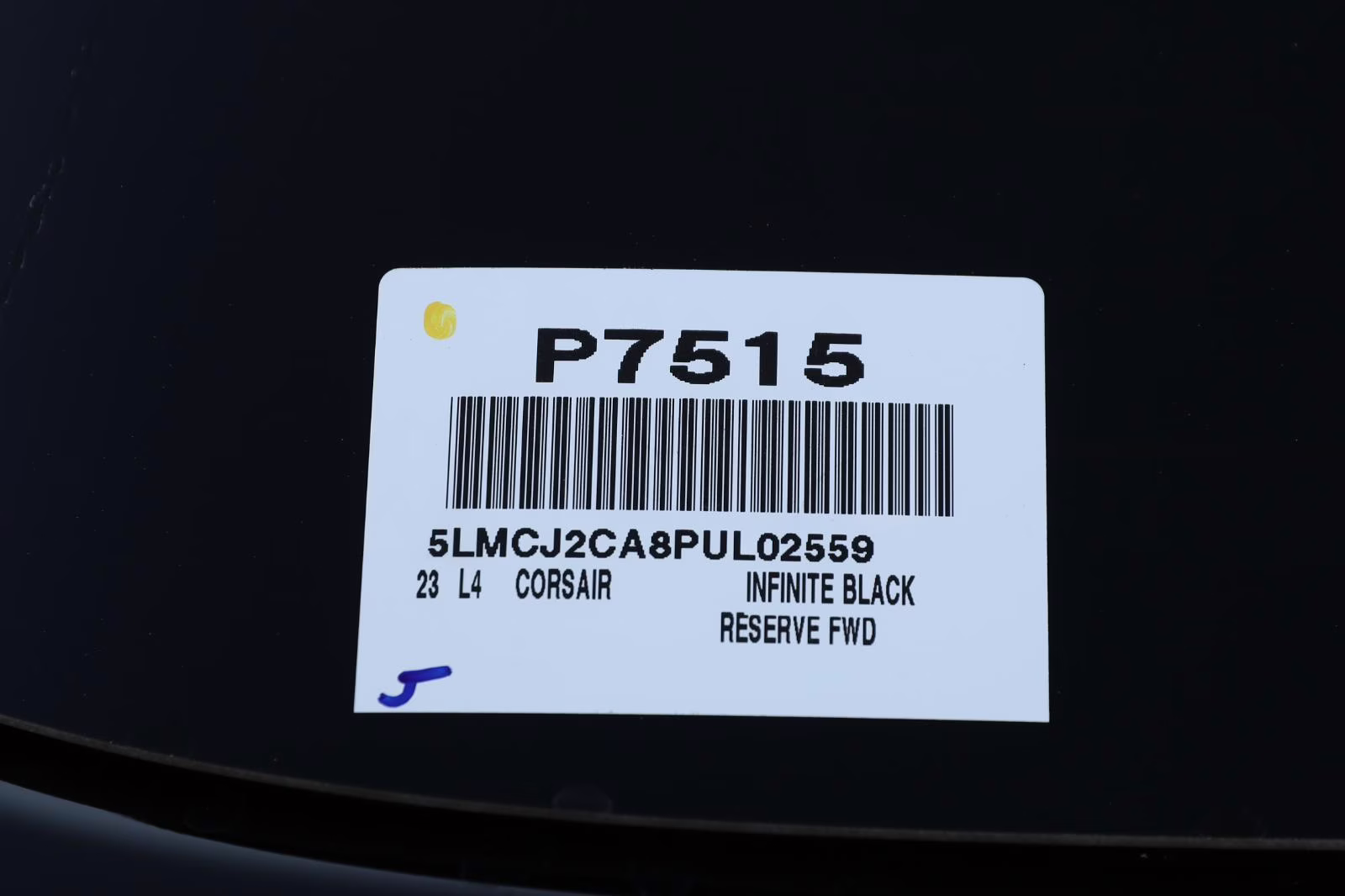 2023 Infinite Black Lincoln Corsair Reserve FWD SUV
