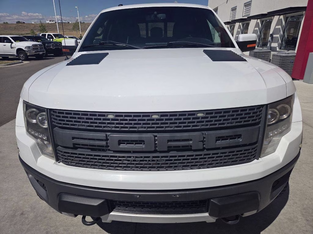 2011 Oxford White Ford F-150 SVT Raptor 4X4 Truck