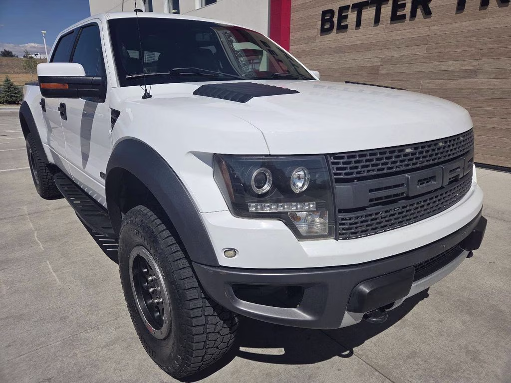 2011 Oxford White Ford F-150 SVT Raptor 4X4 Truck