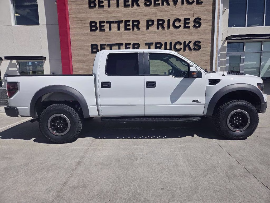 2011 Oxford White Ford F-150 SVT Raptor 4X4 Truck