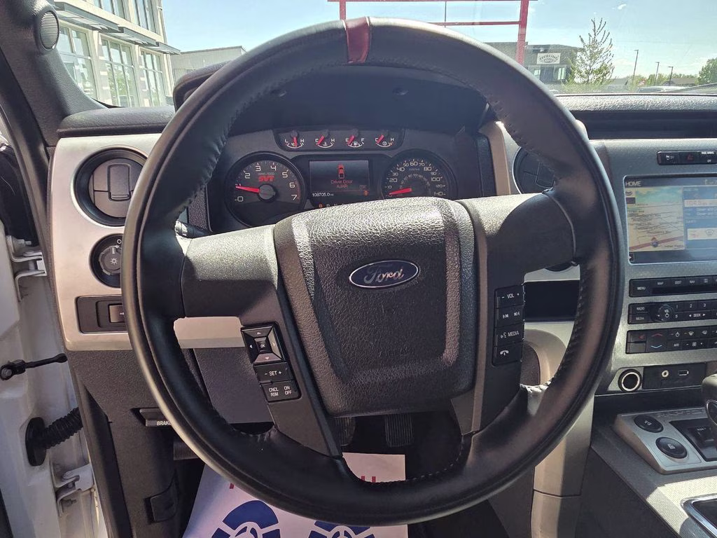 2011 Oxford White Ford F-150 SVT Raptor 4X4 Truck