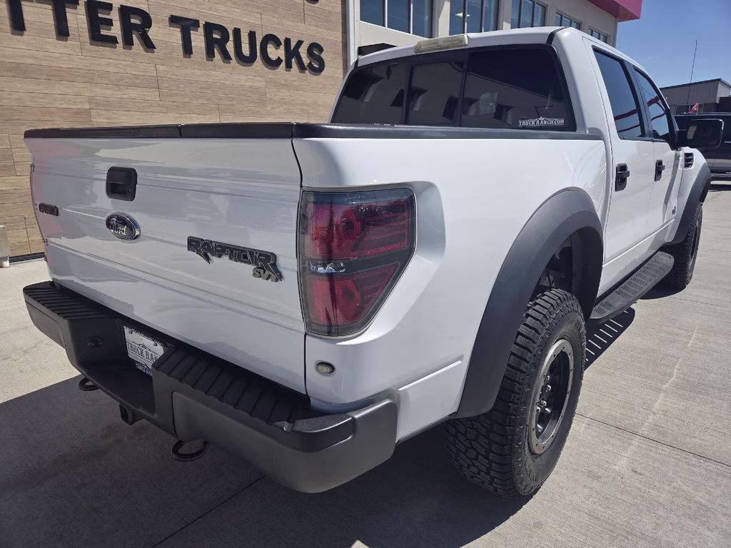 2011 Oxford White Ford F-150 SVT Raptor 4X4 Truck